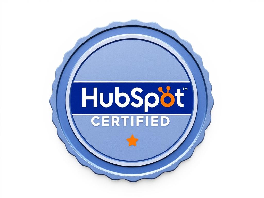 HubSpot certification badge HubSpot certification badge
